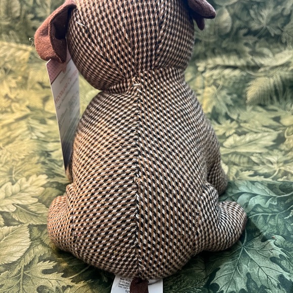 1896-CTT Huntington Home “Brown Checked Dog”Woodland Critter - Picture 4 of 8